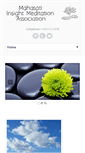 Mobile Screenshot of mahasatimeditation.org